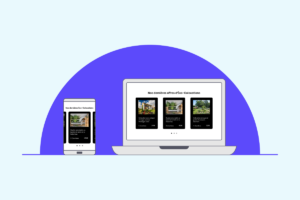 Design responsive pour un site web accessible sur tous supports: mobie, tablette, desktop